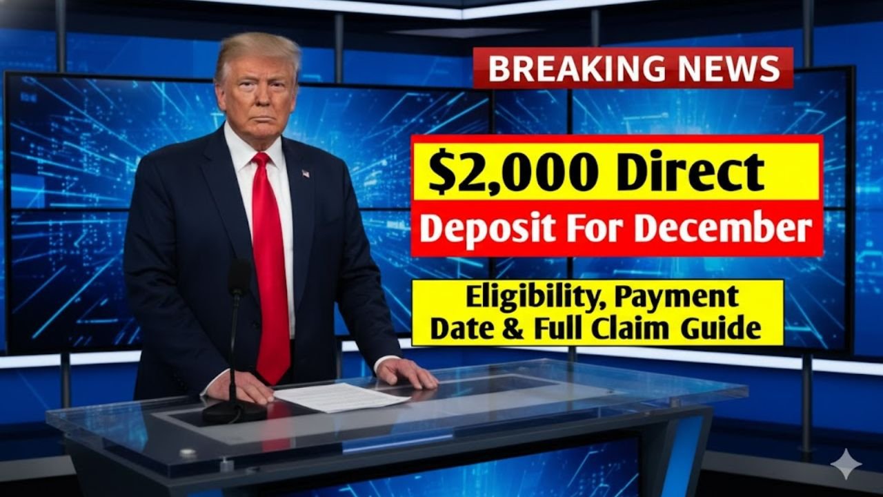 IRS Approves $2,000 Direct Deposit for December 2025